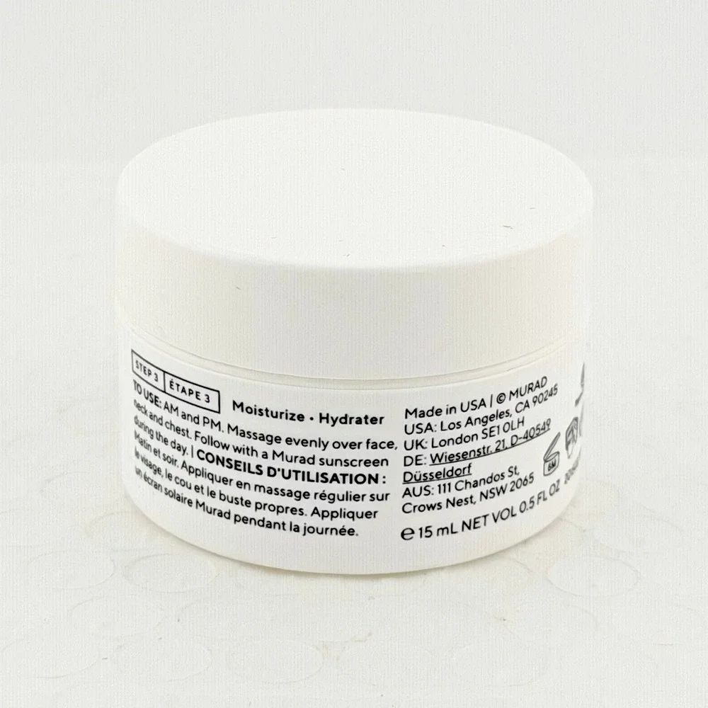 Murad 2x Hydro-Dynamic Ultimate Moisture 0.5 oz 15‎ ml Each Travel Size Set